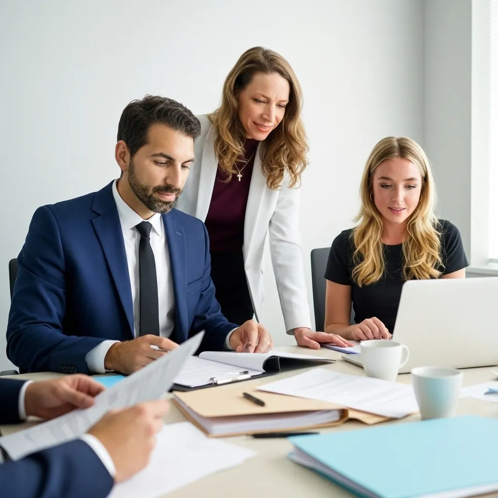 Tampa probate lawyer reviewing estate documents