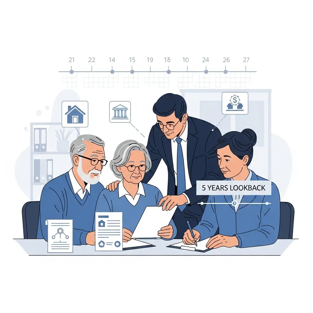 Medicaid 5-Year Lookback Rule: Asset Transfers, Penalties & Planning